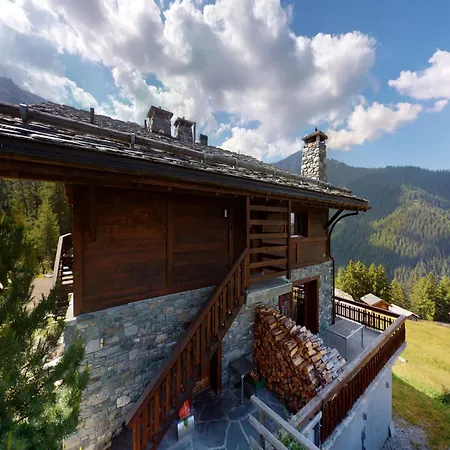 Ferienhaus With Balcony Nendaz